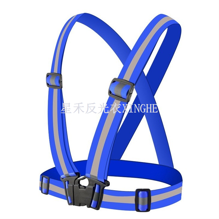 High Visibility Adjustable Night Running Security Reflective Safety Vest Belt