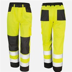 Odsevne zaščitne hlače Hi Vis Construction