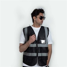Varnostni jopič Hi Vis z več žepi