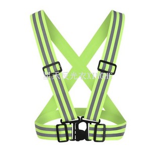 Visoko vidni odsevni varnostni trakovi za tek